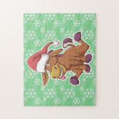 Puzzle Christmas Donkey (Vertical)