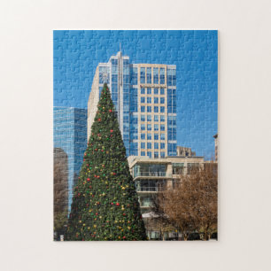 Puzzle Christmas Downtown Dallas