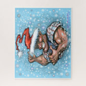 Puzzle Christmas Elf (Vertical)