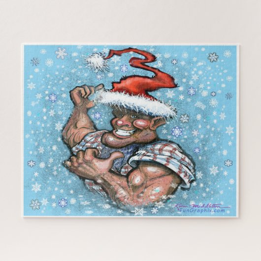 Puzzle Christmas Elf (Horizontal)