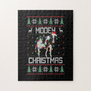 Puzzle Christmas Heifers Cow Gift Cow Farm Lover Idea