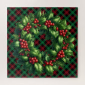 Puzzle Christmas Holly Wezzle (Horizontal)