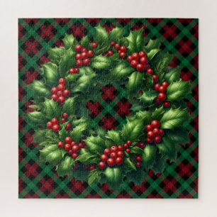 Puzzle Christmas Holly Wezzle