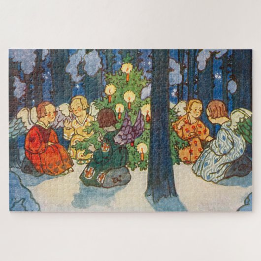 Puzzle Christmas in the forest - Zdenek Guth (Horizontal)