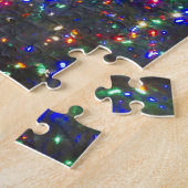 Puzzle Christmas lights, Portland, Oregon (Côté)