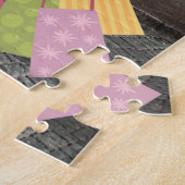 Puzzle Christmas Polka-Dot Street Art Scene (Côté)