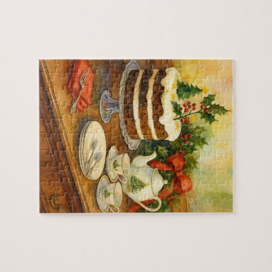 Puzzle Christmas Tea Time (Horizontal)
