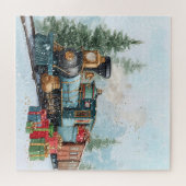Puzzle Christmas train (Horizontal)