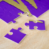 Puzzle Christmas Tree Stencil (Côté)