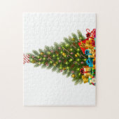 Puzzle Christmas tree with decorations and poison boxes (Vertical)