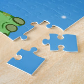 Puzzle Christmas turtle with the venin (Côté)