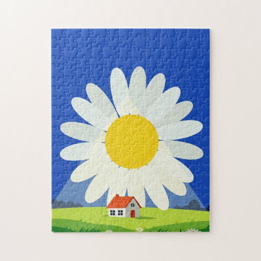 Puzzle Chrysanthème (Vertical)