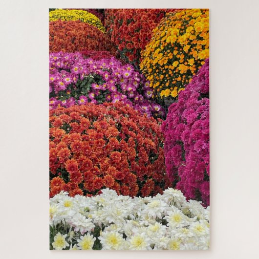 Puzzle Chrysanthèmes (Vertical)