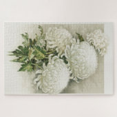 Puzzle Chrysanthèmes - Elégant Botanique Vintage (Horizontal)