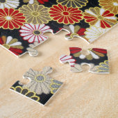 Puzzle Chrysanthèmes en or (Côté)