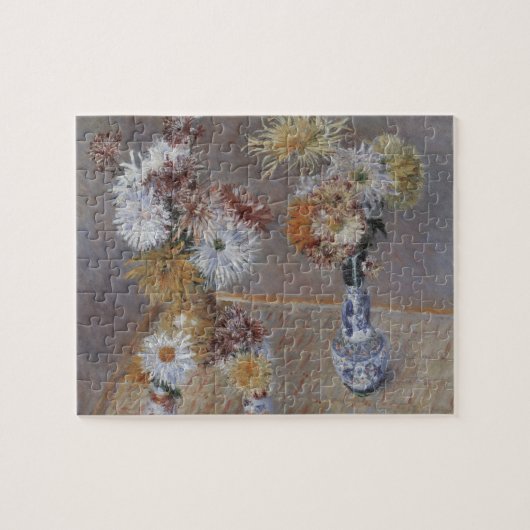 Puzzle Chrysanthèmes par Gustave Caillebotte (Horizontal)