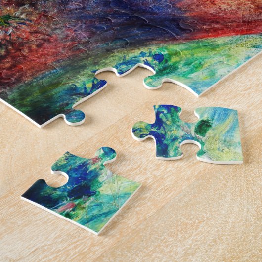 Puzzle Chrysanthèmes par Pierre-Auguste Renoir (Côté)