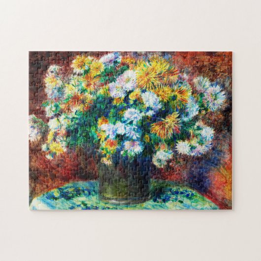 Puzzle Chrysanthèmes par Pierre-Auguste Renoir (Horizontal)