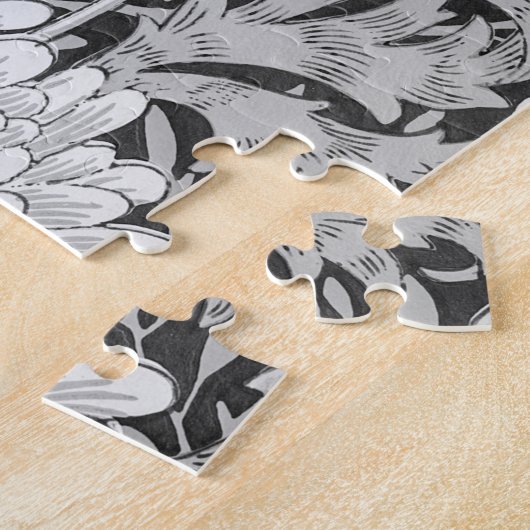 Puzzle Chrysanthemum Gray, William Morris (Côté)