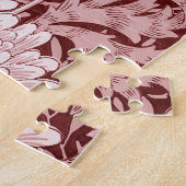 Puzzle Chrysanthemum Maroon, William Morris (Côté)