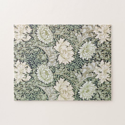 Puzzle Chrysanthemum, William Morris (Horizontal)