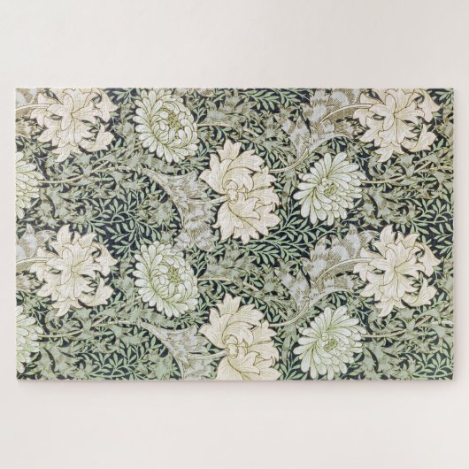 Puzzle Chrysanthemum, William Morris (Horizontal)