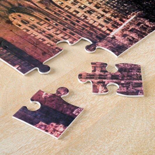 Puzzle Chrysler construisant - peinture éclaboussée - New (Côté)