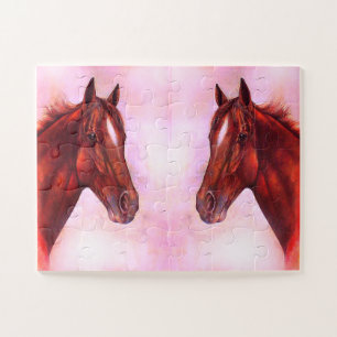 Puzzle chuchotement des chevaux