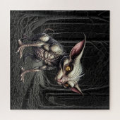 Puzzle Chupacabra dans les bois Cryptide (Horizontal)