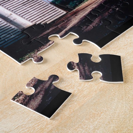 Puzzle Church on a Hill with Psalm 15:1-2 (Côté)