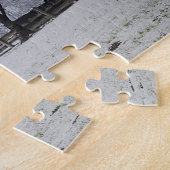 Puzzle Church with Alps dans le Zillertal, Austria en hiv (Côté)