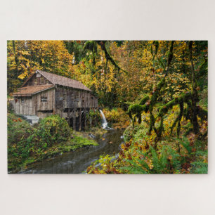 Puzzle Chute à Cedar Creek Grist Mill à Washington