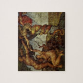 Puzzle Chute du Jardin d'Eden par Michel-Ange (Vertical)
