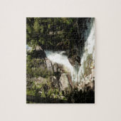 Puzzle Chutes Baring dans le parc national de Glacier (Vertical)