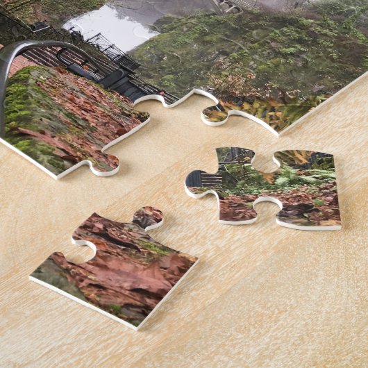 Puzzle Chutes de Multnomah, Oregon (Côté)