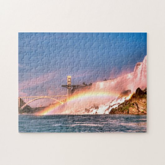 Puzzle Chutes de Niagara Ontario Canada. (Horizontal)