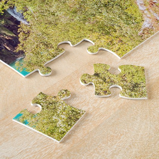 Puzzle Chutes d'eau dans le parc national de Plitvice - C (Côté)