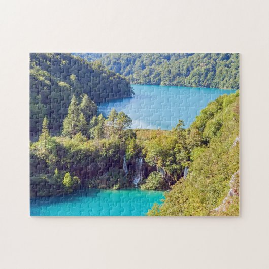 Puzzle Chutes d'eau dans le parc national de Plitvice - C (Horizontal)