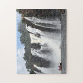 Puzzle Chutes d'Iguazu et bateaux, Argentine (Vertical)