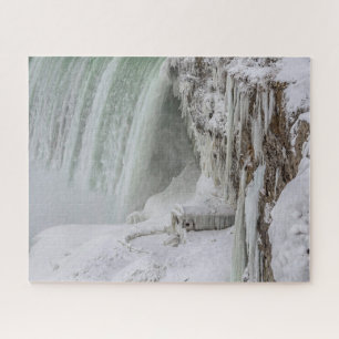 Puzzle Chutes du Niagara gelées en hiver
