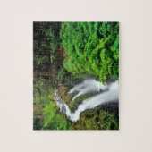 Puzzle Chutes Sol Duc dans le parc national olympique à (Vertical)