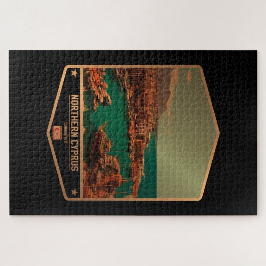 Puzzle Chypre du Nord (Horizontal)