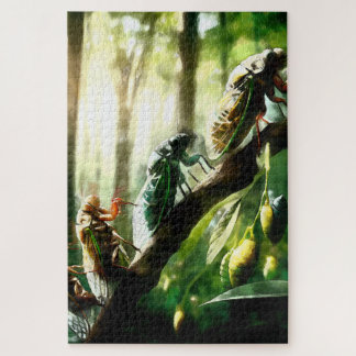 puzzle - Cicadas Legpuzzel