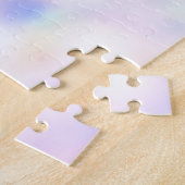 Puzzle Ciel arc-en-ciel rose unicorne violet (Côté)