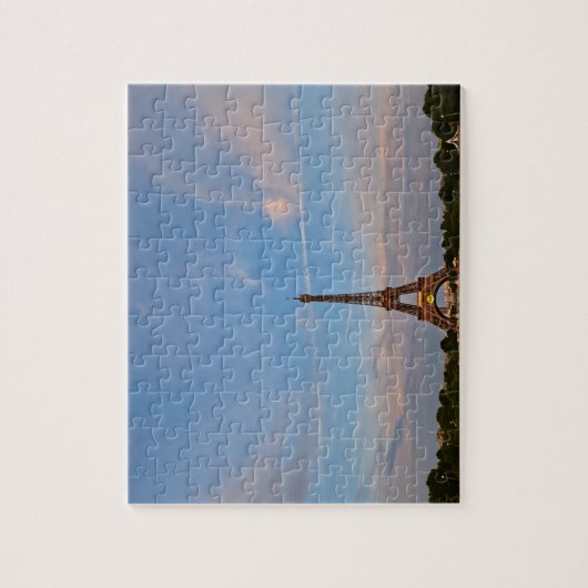 Puzzle Ciel bleu et Tour Eiffel - 8x10 - 110 pcs (Vertical)