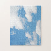 Puzzle Ciel bleu nuages blancs (Vertical)