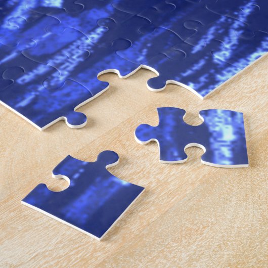 Puzzle Ciel de nuit Ocean Cliff Tirage Star Canvas (Côté)