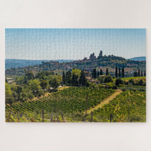 Puzzle Ciel de San Gimignano, Toscane, Italie