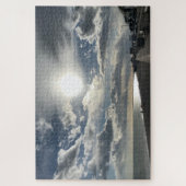 Puzzle Ciel Dramatique Octobre Au-Dessus De Hythe Bay Ken (Vertical)