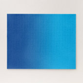 Puzzle Ciel et bleu foncé en ombre monotone (Horizontal)